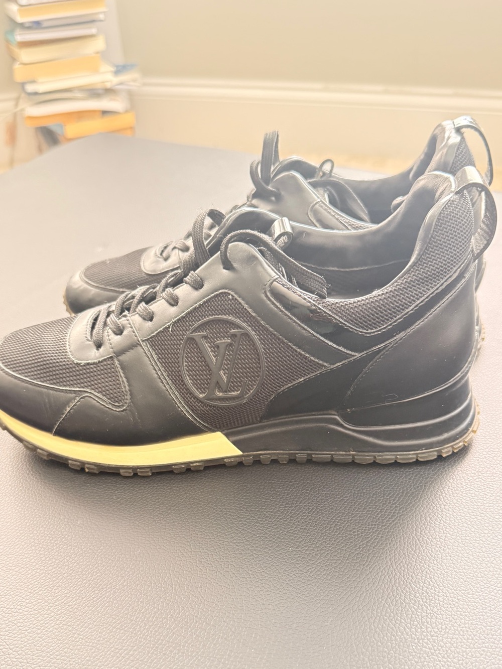 Louis Vuitton Black Trainers Sneakers